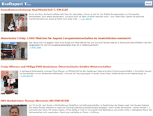 Tablet Screenshot of kraftsport-tulln.at